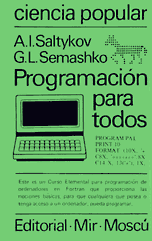 Portada del Programación para todos (de Saltykov A.I. y Semashko G.L.)