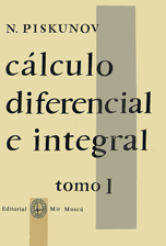 Portada del Cálculo diferencial e integral (de Piskunov N.S.)