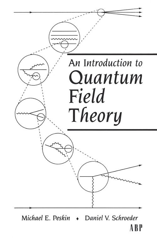 Portada del An Introduction to Quantum Field Theory (de Michael E. Peskin y Daniel V. Schroeder)