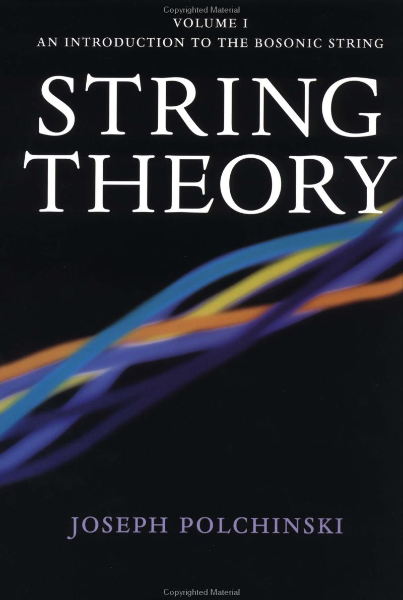Portada del String Theory (de Joseph Polchinsky)